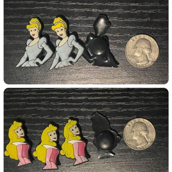 RESERVED FB Disney Princesses Shoe Croc Style Embellishments - Picture 7 of 9